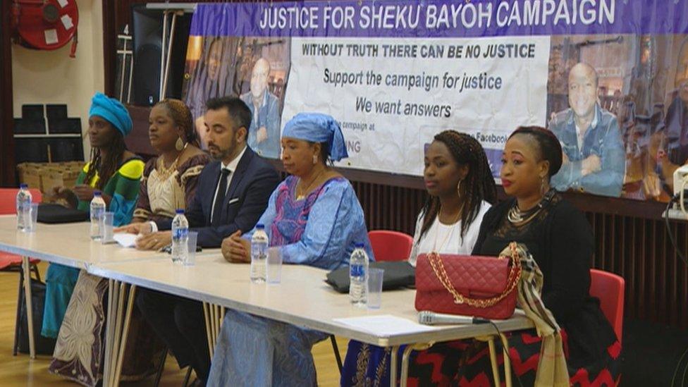 Relatives of Sheku Bayoh