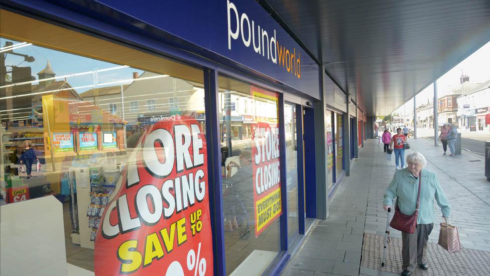 Poundworld in Blyth, Northumberland