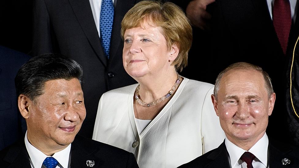 Merkel in Osaka, 29 Jun 19