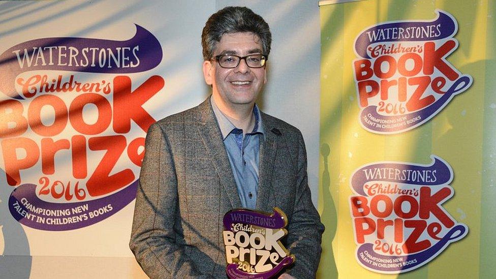 David Solomons won the Waterstones Children's Book Prize