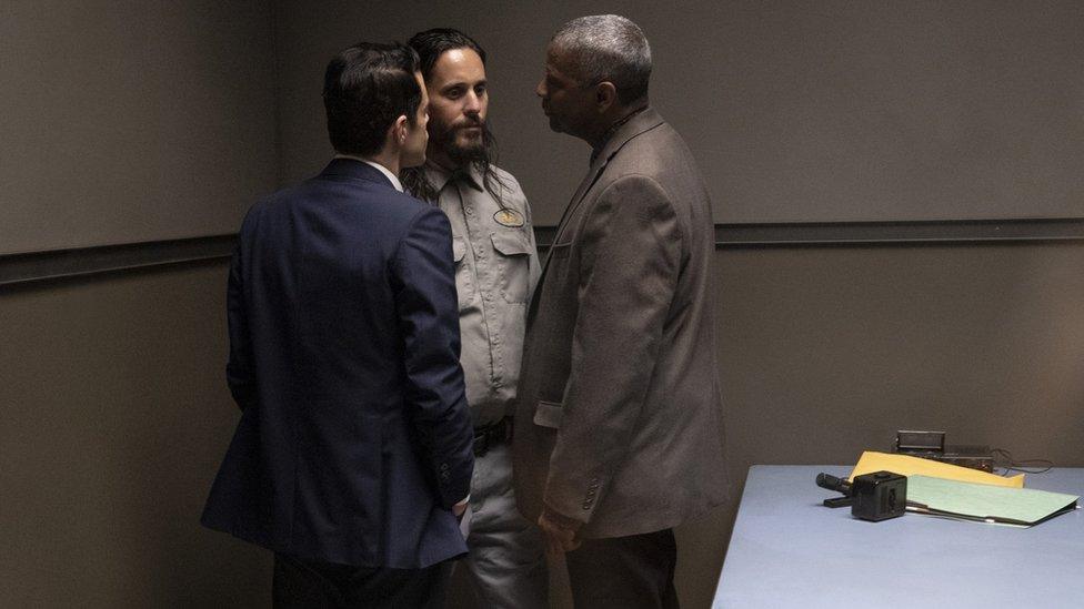 Rami Malek, Jared Leto and Denzel Washington