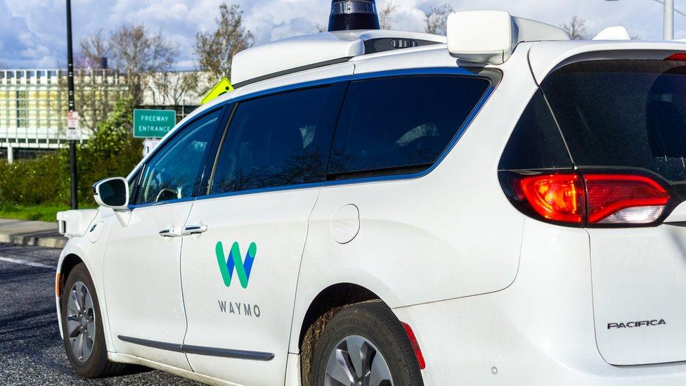 Waymo car