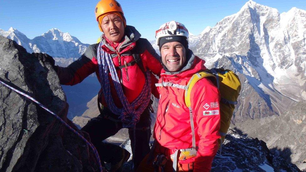 Richard Parks on Everest