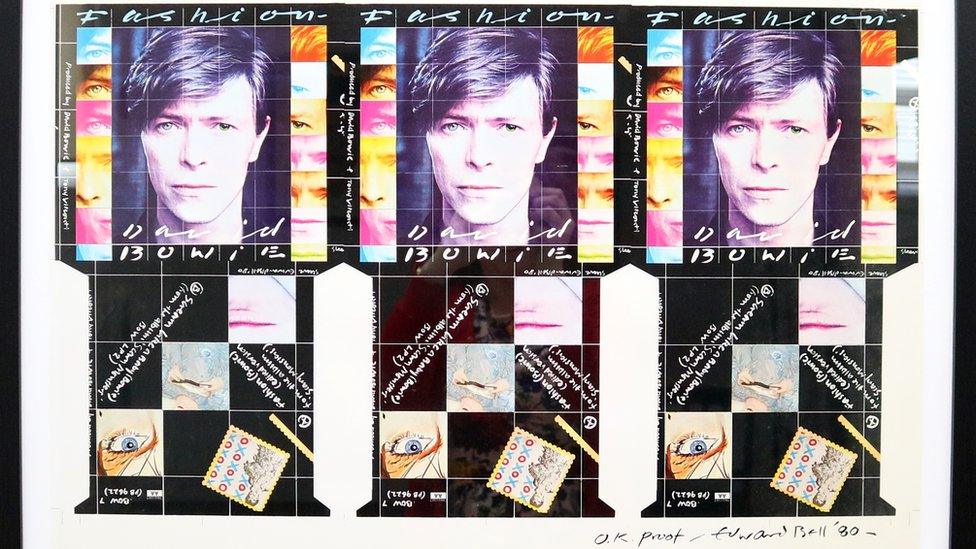 David Bowie Fashion single design