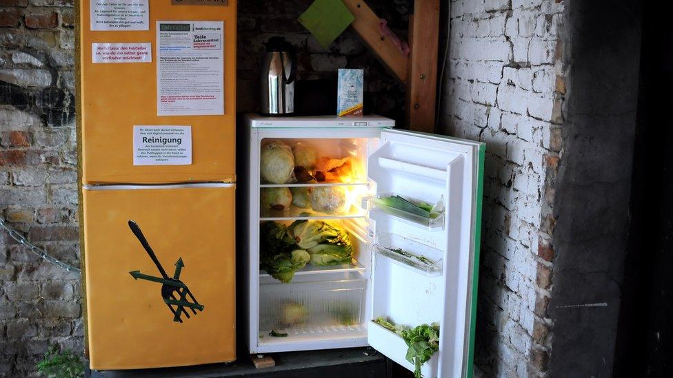 One of the public fridges in Berlin