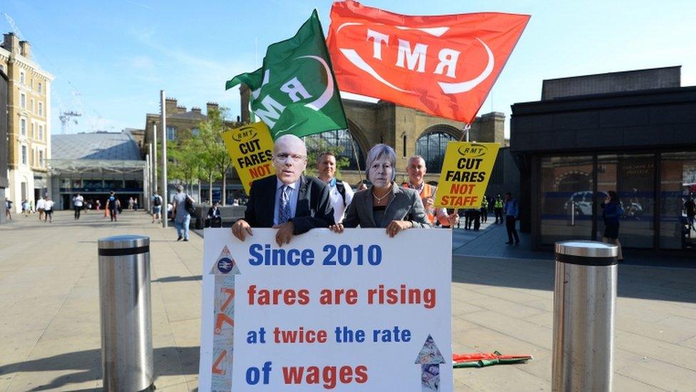 RMT protest