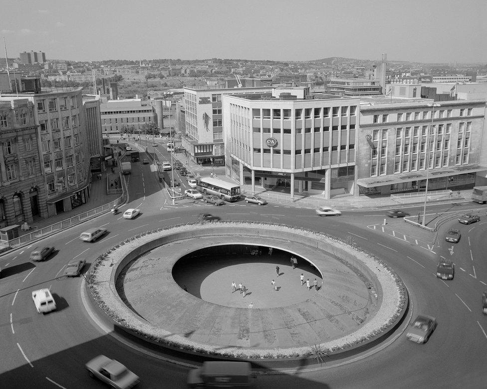 Castle Square, Sheffield, 1989