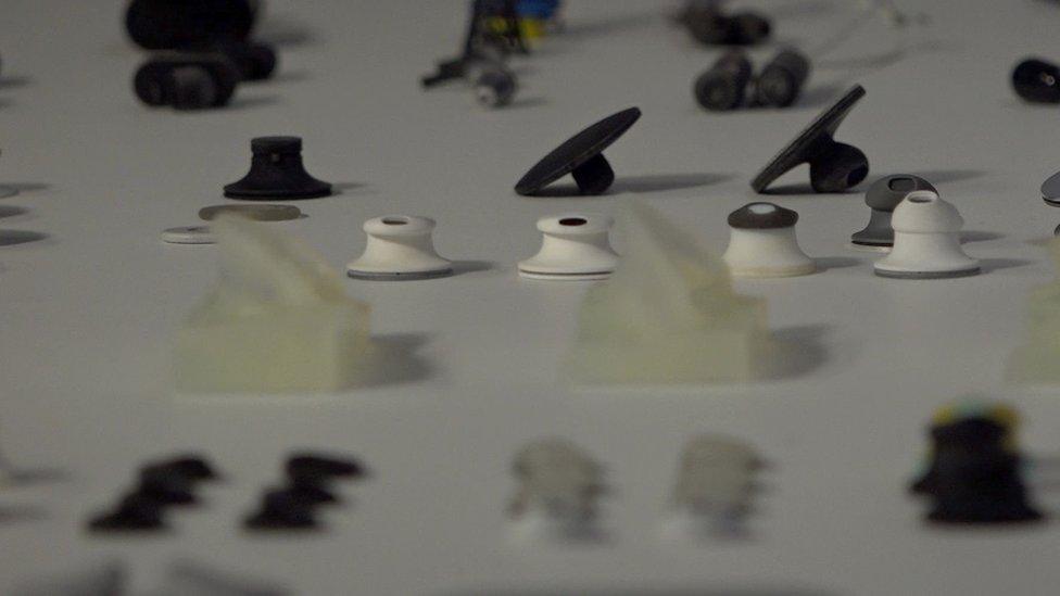 Microsoft engineers scanned thousands of ears to test different shapes for its in-ear headphones