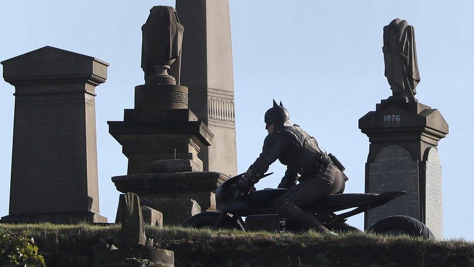 Batman in the Necropolis