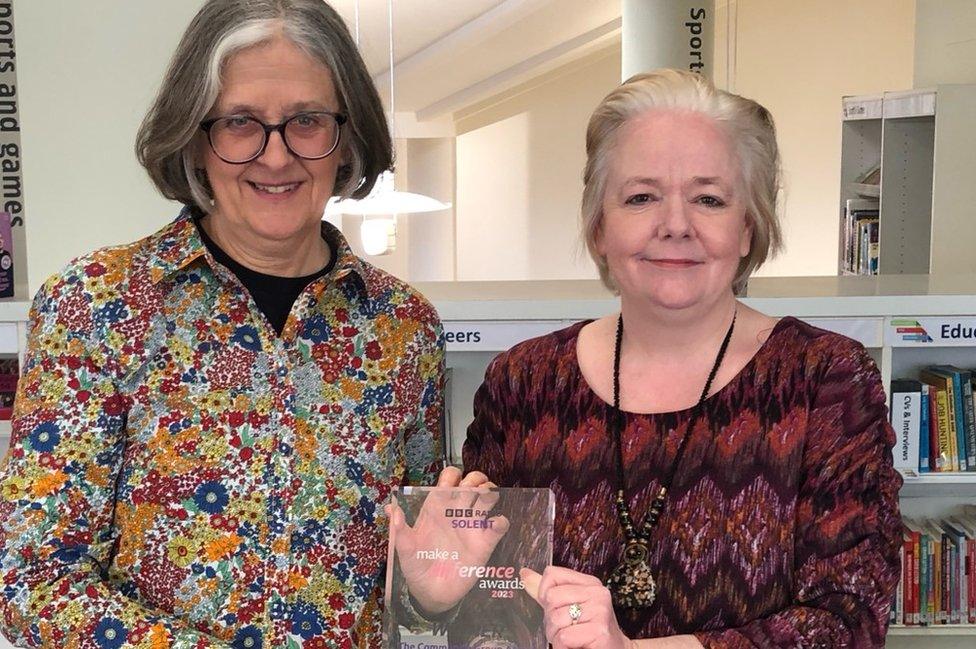 Alison Ford and Linda Gatland