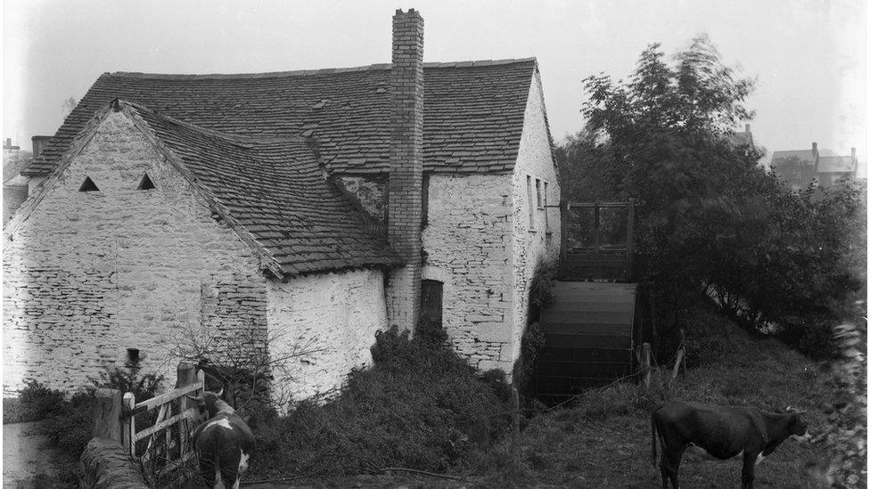 The water mill at Gelligroes