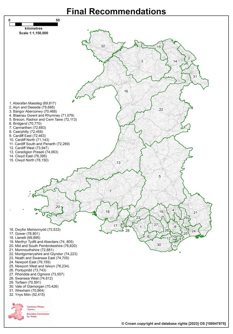 Boundary Commission map