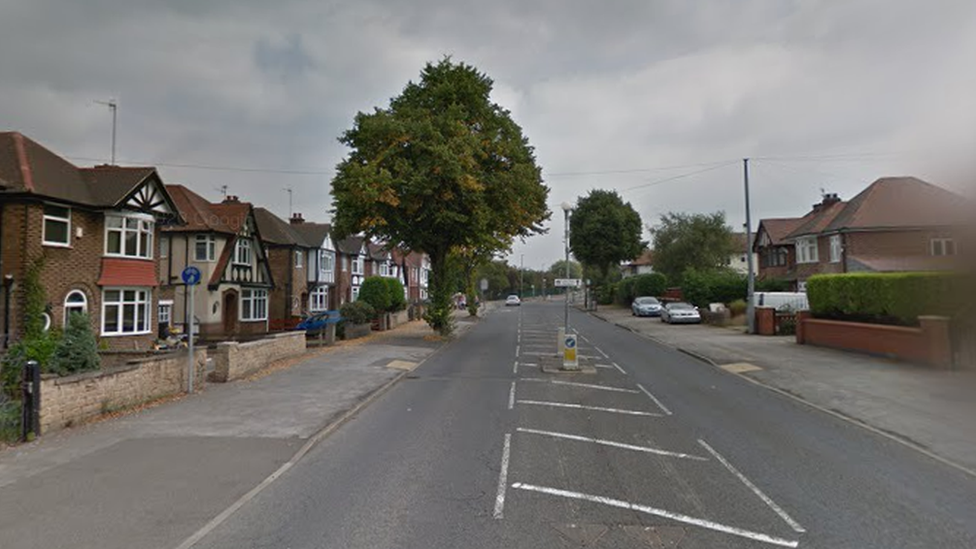 A Google image of Arno Vale Road