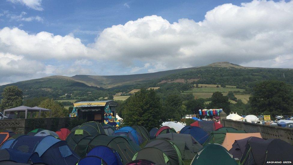 Green Man Festival 2015 at Glanusk Park, Powys