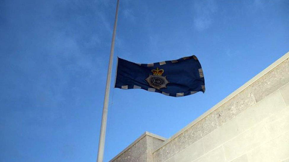 Flag over Scotland Yard