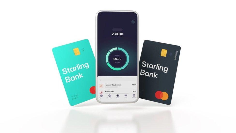 Cardiau Starling Bank