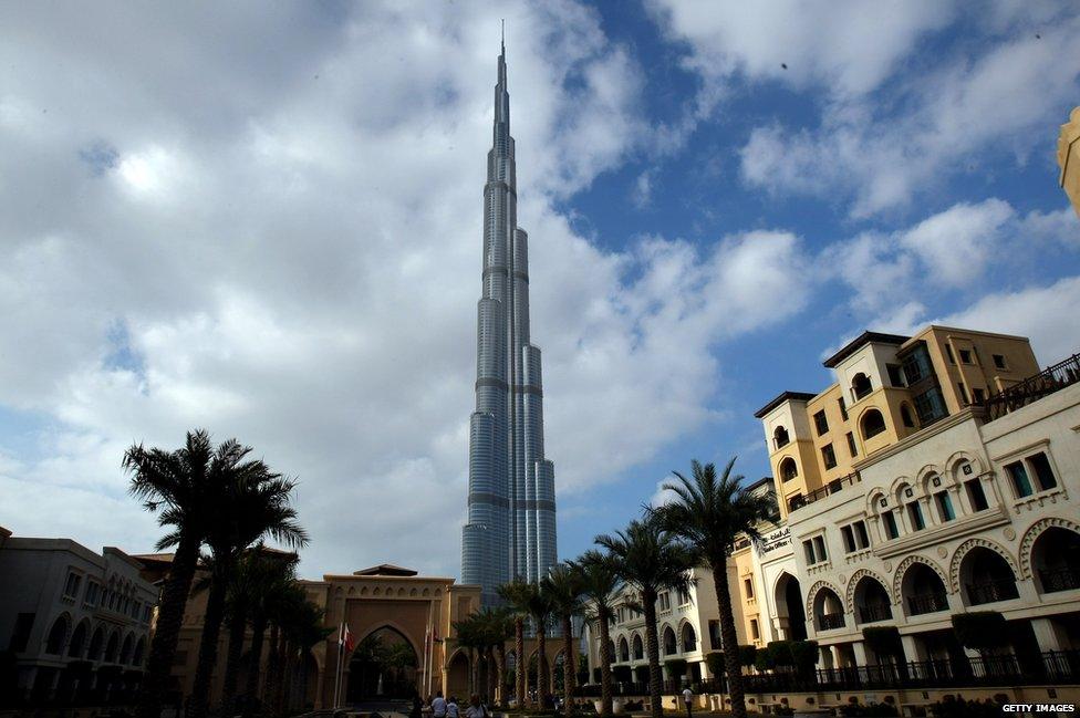 Burj Khalifa in Dubai