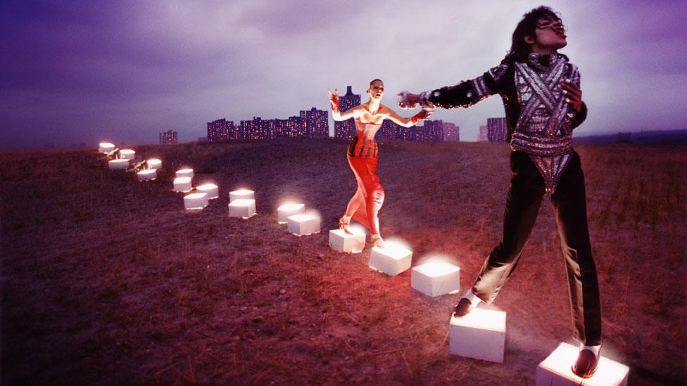 An illuminating path by David LaChapelle