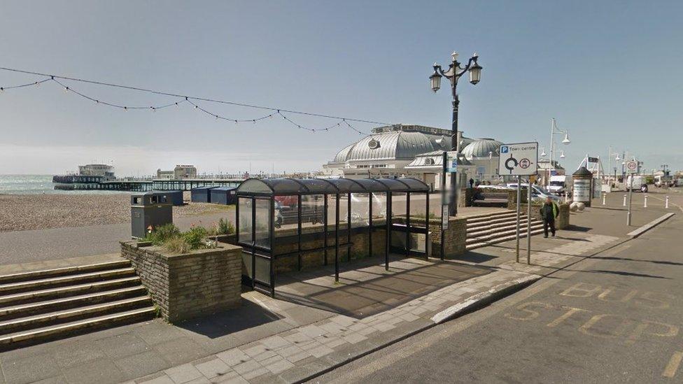 Worthing seafront and pier