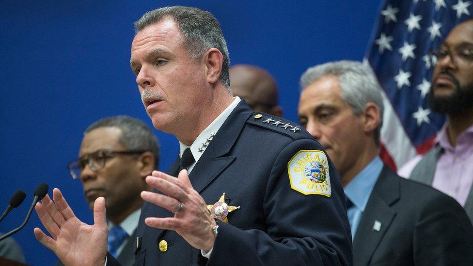 Chicago police superintendent Garry McCarthy