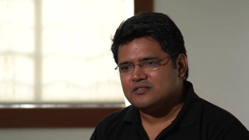 Rakesh Deshmukh, co-founder and chief executive of Indus OS