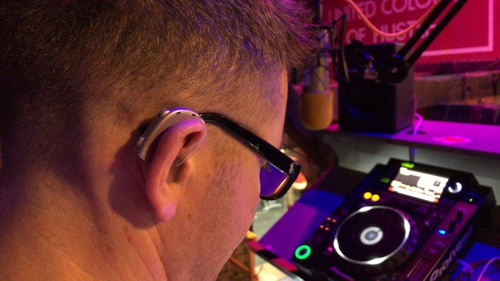 Deaf DJ John McDevitt