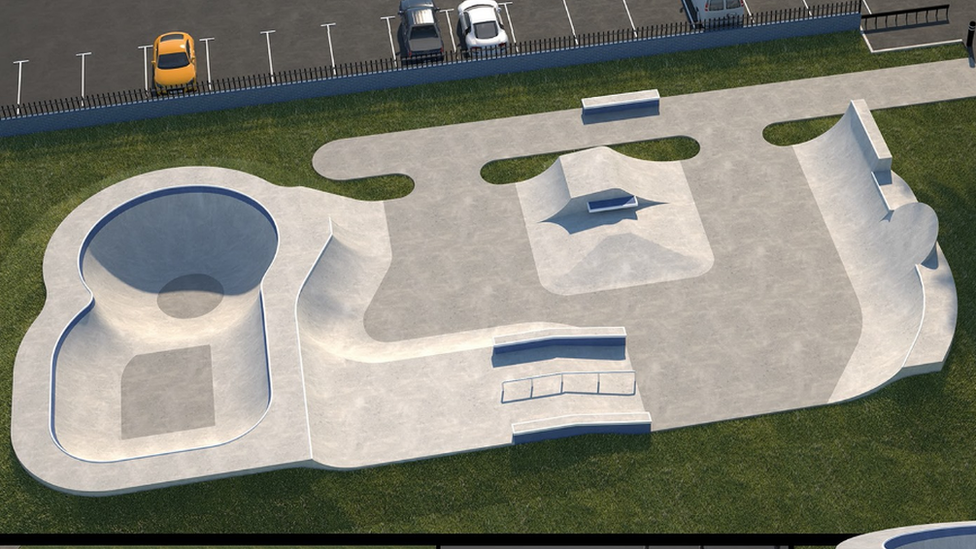 Skate park plan