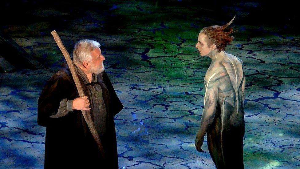 Scene from RSC's The Tempest