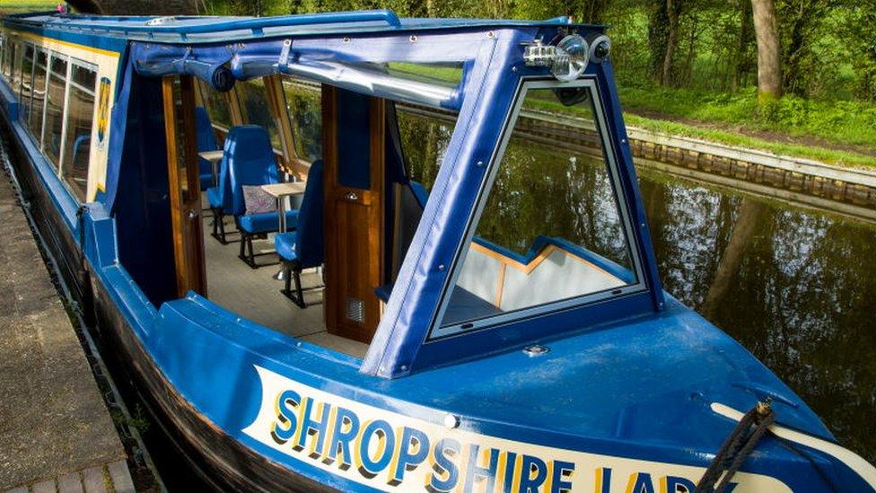 The Lyneal Trust's Shropshire Lady barge