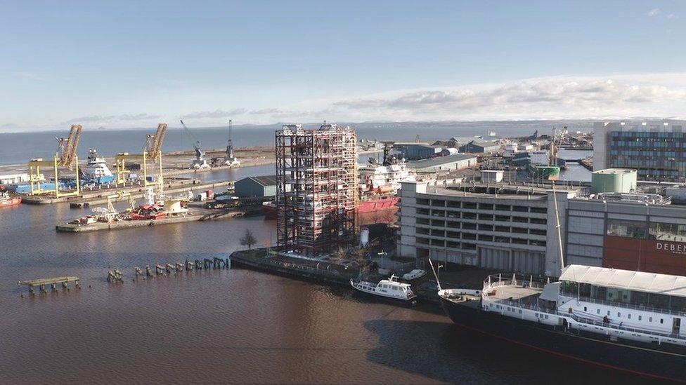 Port of Leith Distillery under construction