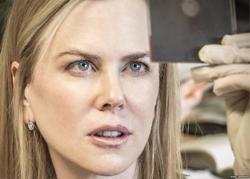 Nicole Kidman visited King's College archives as part of her research for the role