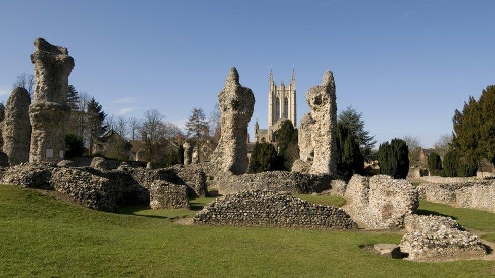 Remains of the abbey