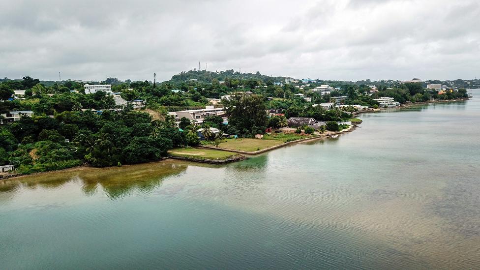 Port Vila, the capital of Vanuatu