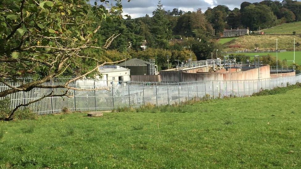 Annsborough treatment works