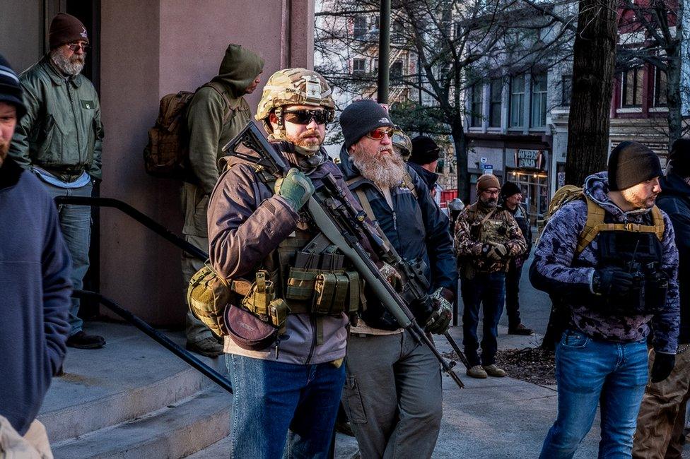 The streets of Richmond were awash with guns for the annual Lobby Day rally