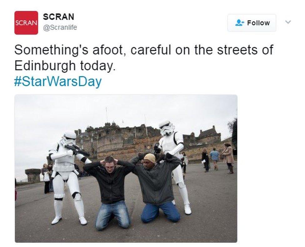 Star Wars Tweet