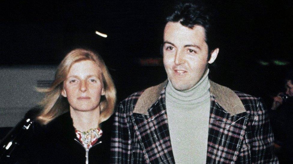 Linda McCartney and Paul McCartney