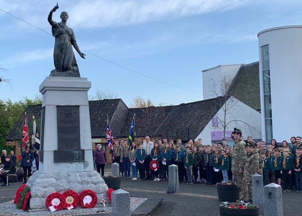 Milngavie marks the commemoration