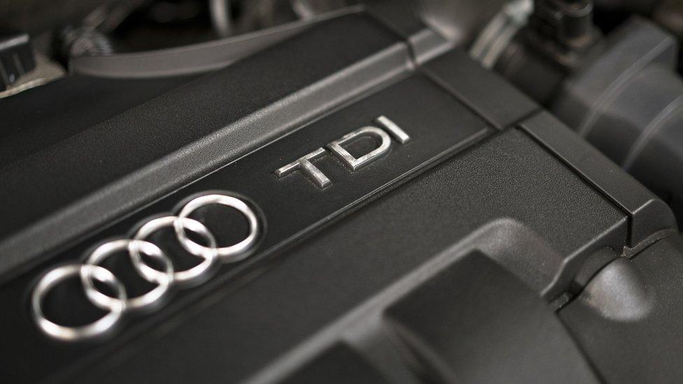 Audi diesel engine