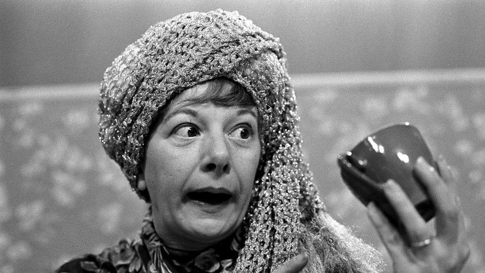 Alexander as Hilda Ogden