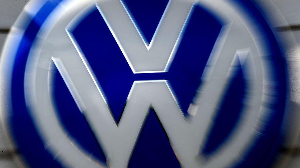 VW badge