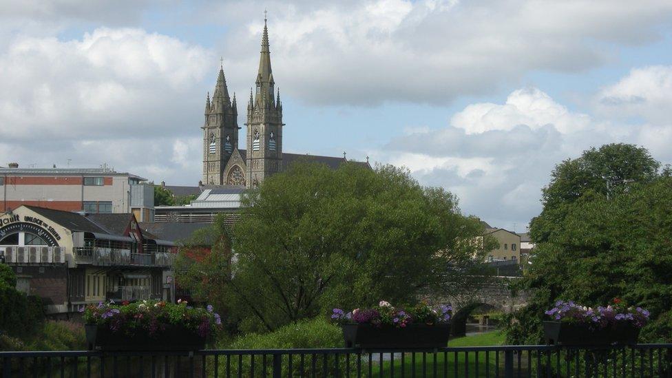 Omagh in County Tyrone