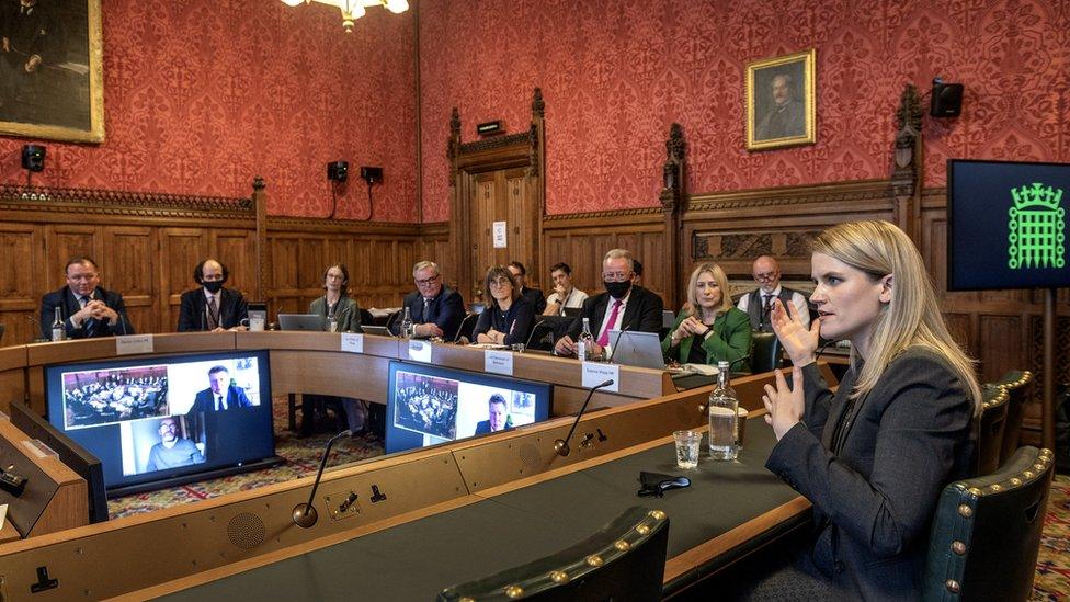 Frances Haugen at House of Lords