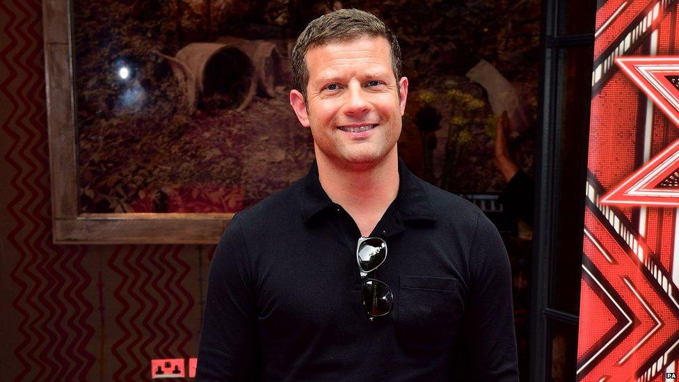 Dermot smiling