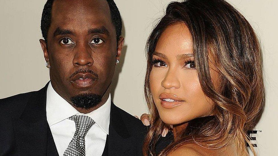 Diddy and Cassie pictured together at a film screening in March 2016