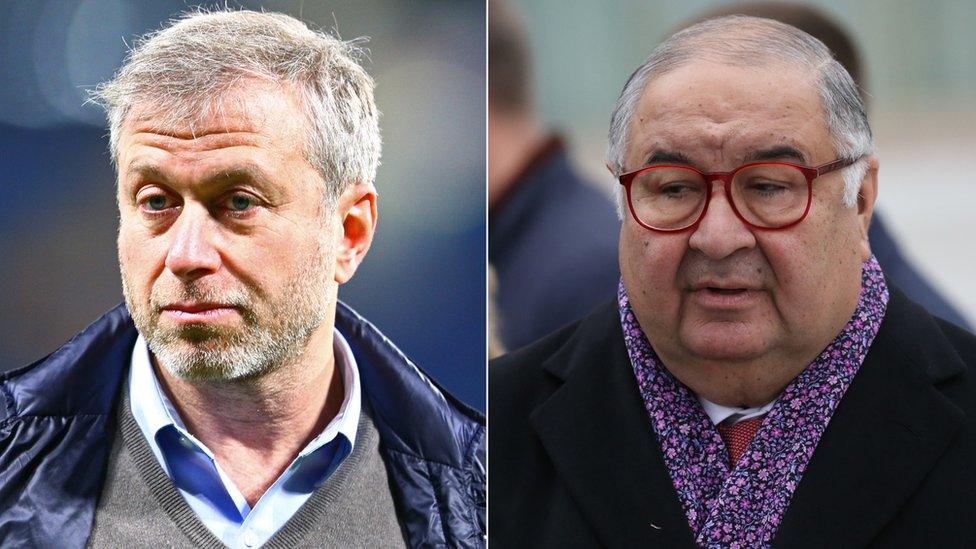 Roman Abramovich and Alisher Usmanov