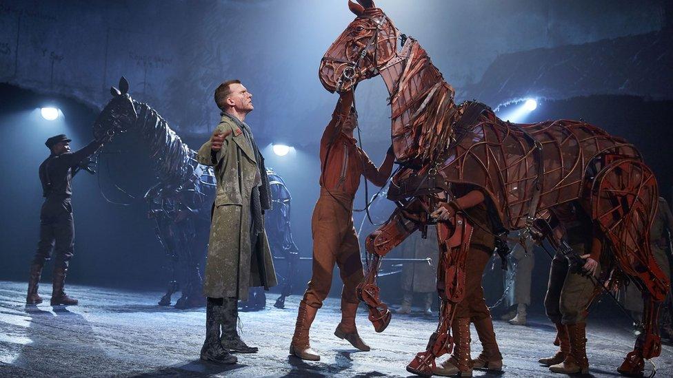 War Horse at the New London Theatre Photo by Brinkhoff Mogenburg