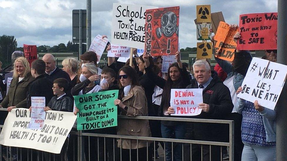 School protest