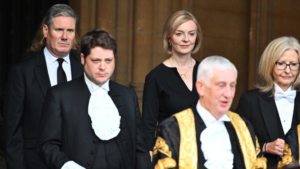 Sir Keir Starmer and Liz Truss