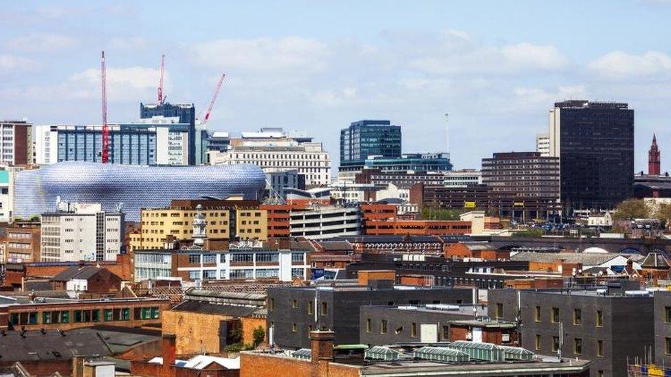 Birmingham skyline